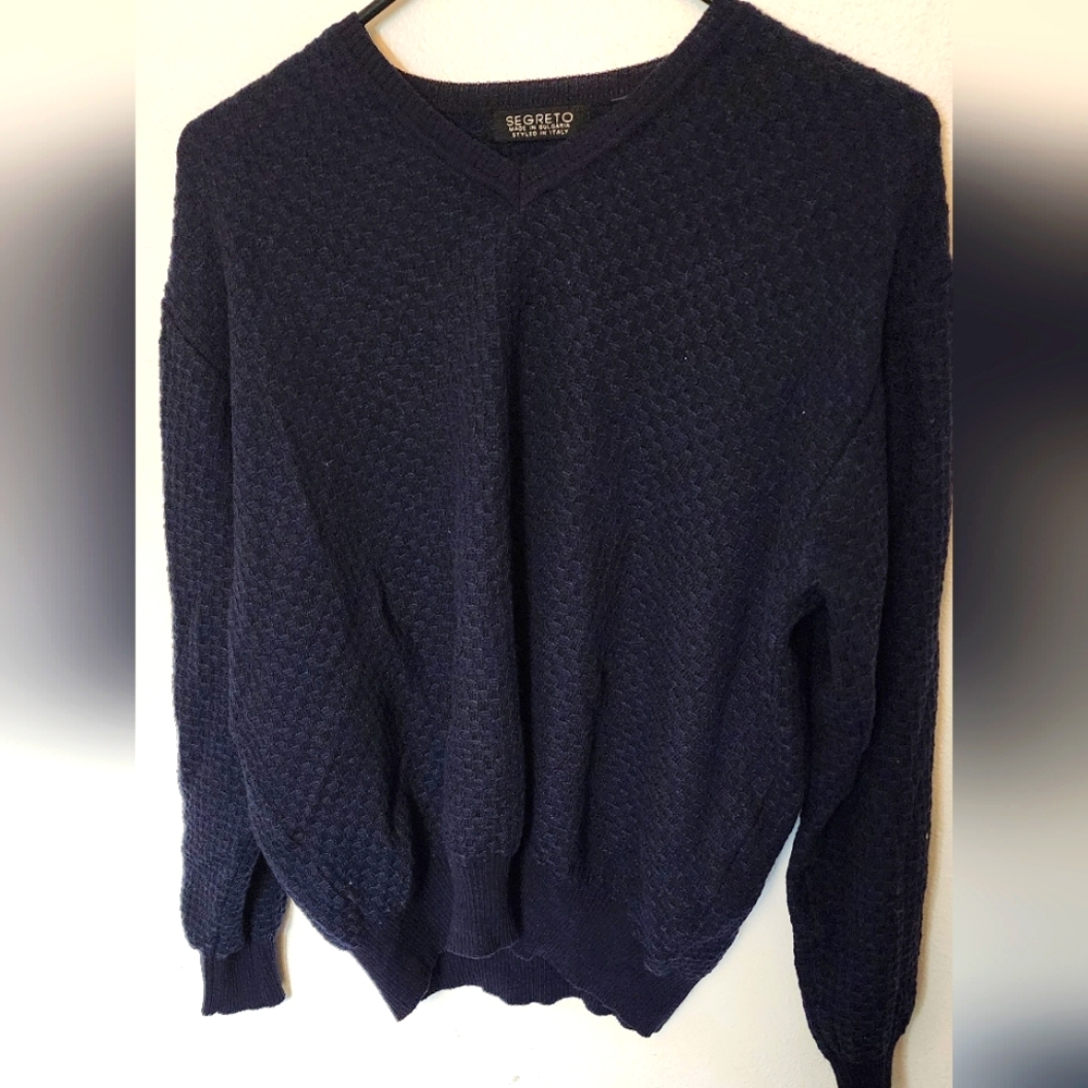 Segreto Italian mens sweater